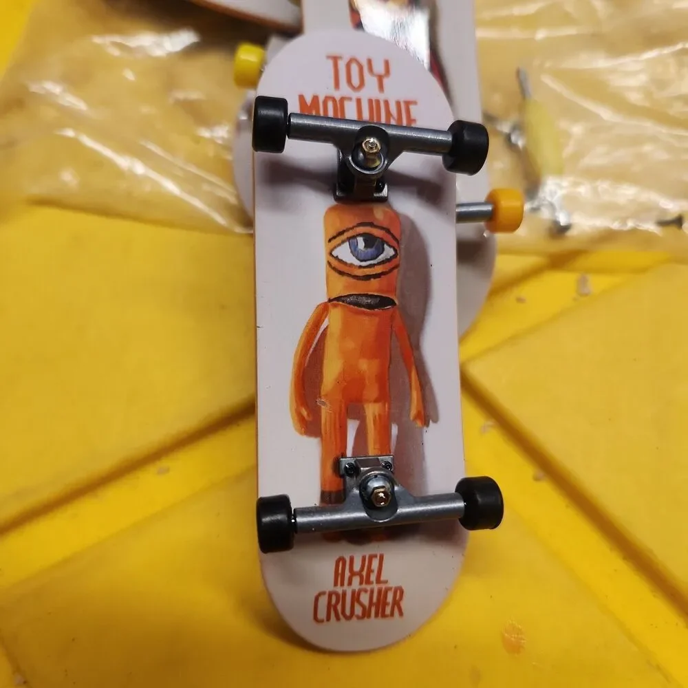 Tech Deck 4 Pack Toy Machine Lutheran Carpenter Crusher Provost Lot